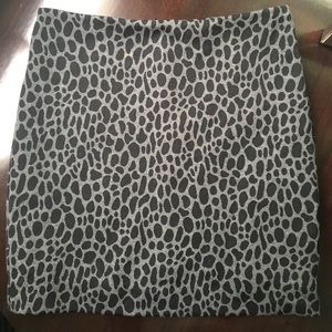Banana Republic abstract circle mini skirt